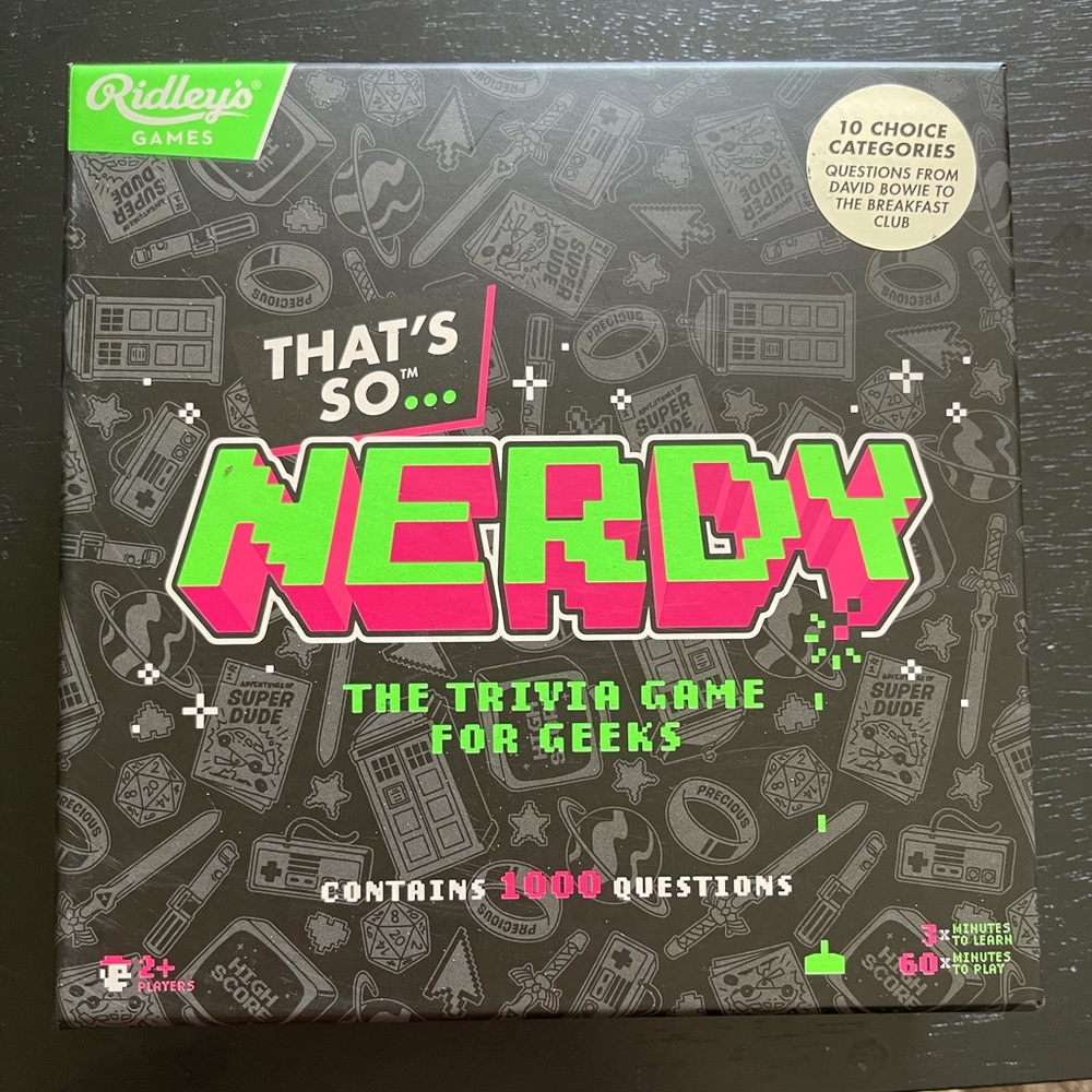 Game: That’s So Nerdy! FULL SET